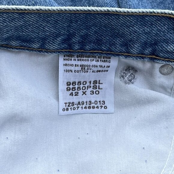 Wranglers Hero Regular Fit Straight Leg Denim Jeans Mens Size 42 x 30 New - Picture 8 of 8